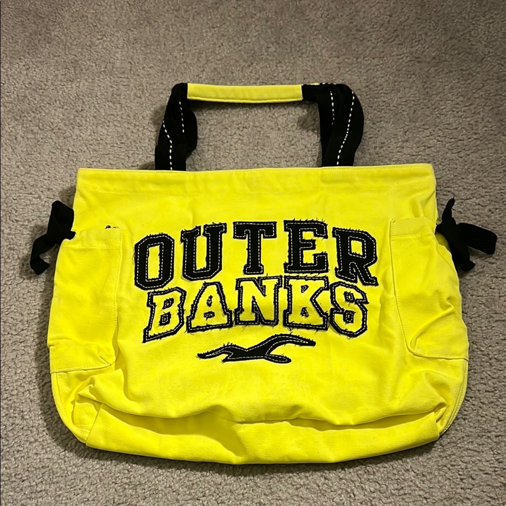 Outer Banks Yellow Tote Bag